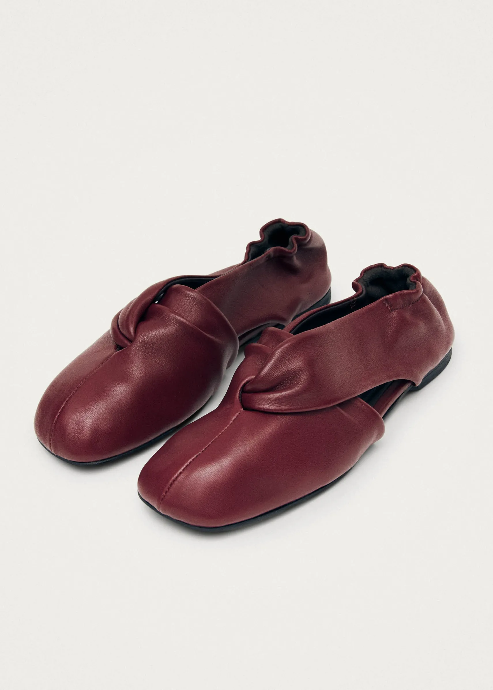 ALOHAS Alaula Leather Ballet Flats