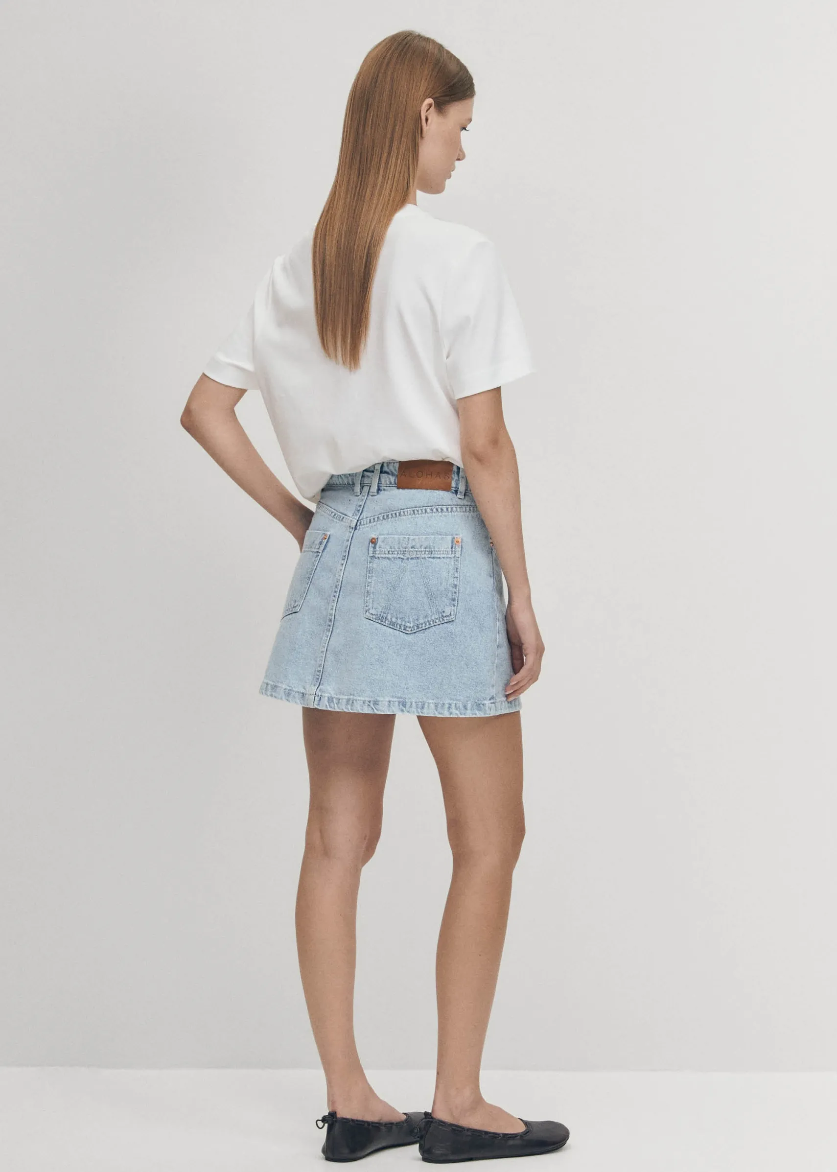 ALOHAS Boston Denim Skirt