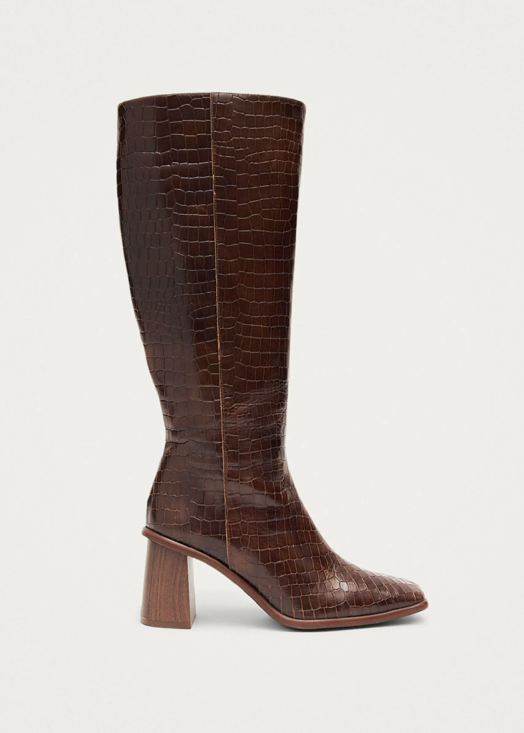 ALOHAS East Alli Brown Leather Boots