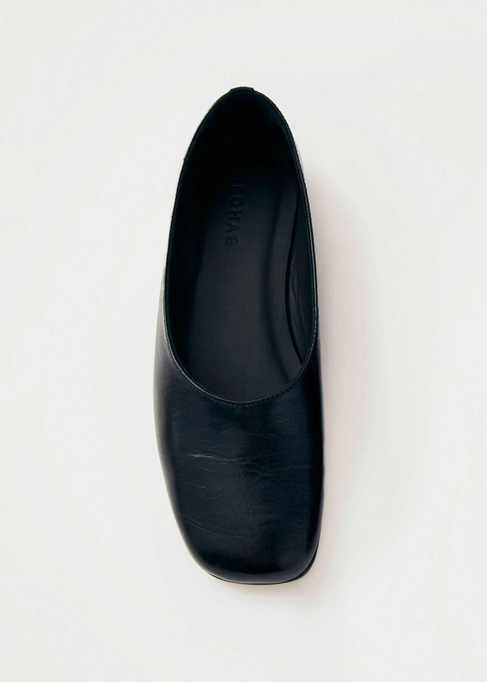 ALOHAS Edie Leather Ballet Flats