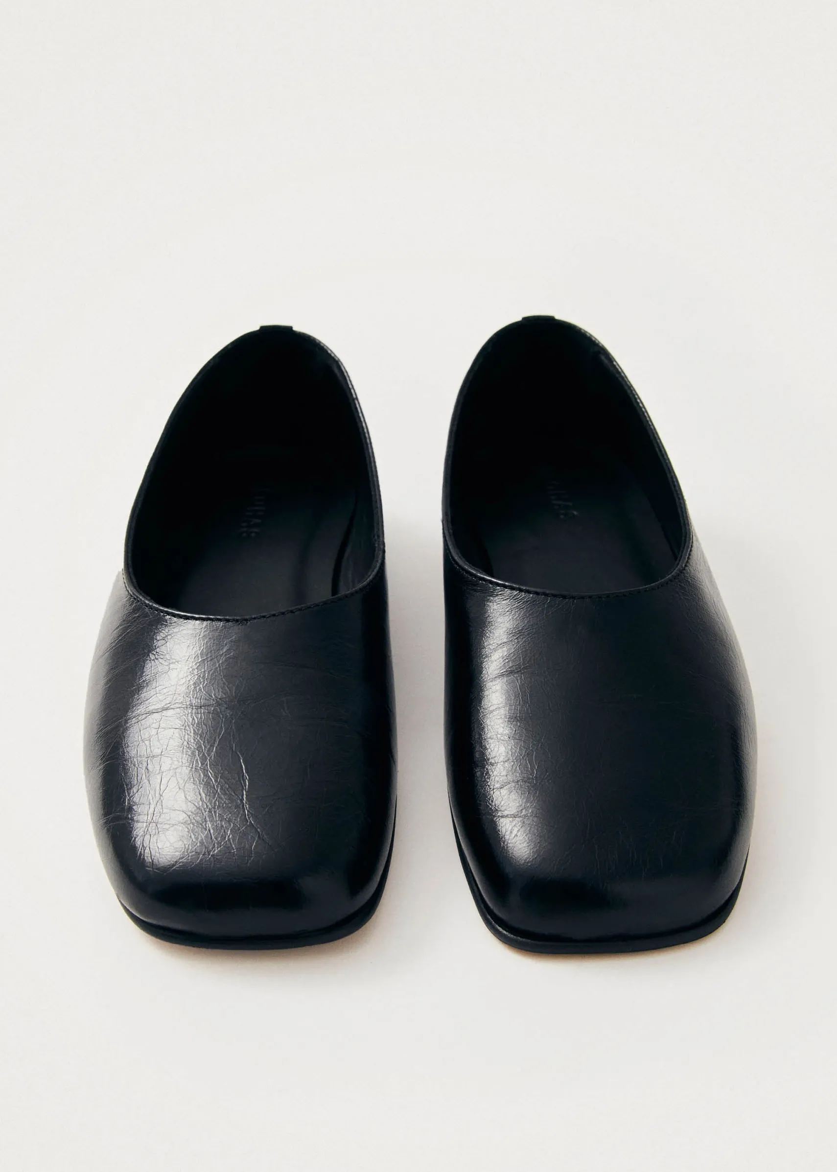 ALOHAS Edie Leather Ballet Flats