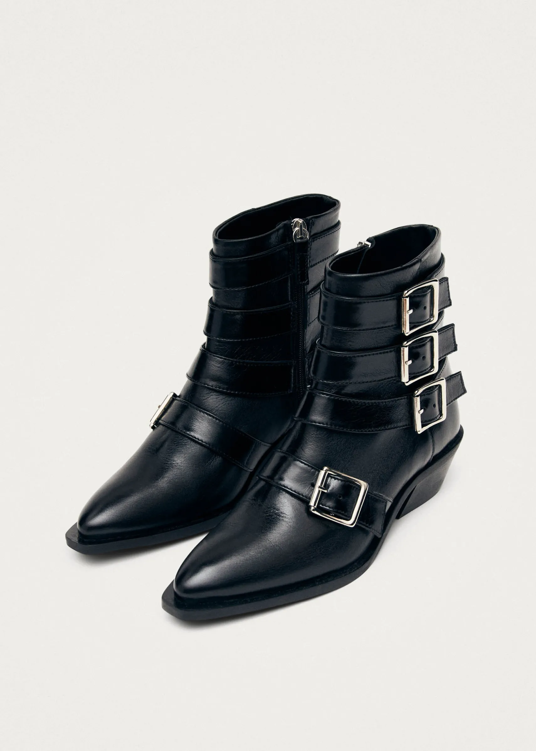 ALOHAS Eras Leather Ankle Boots