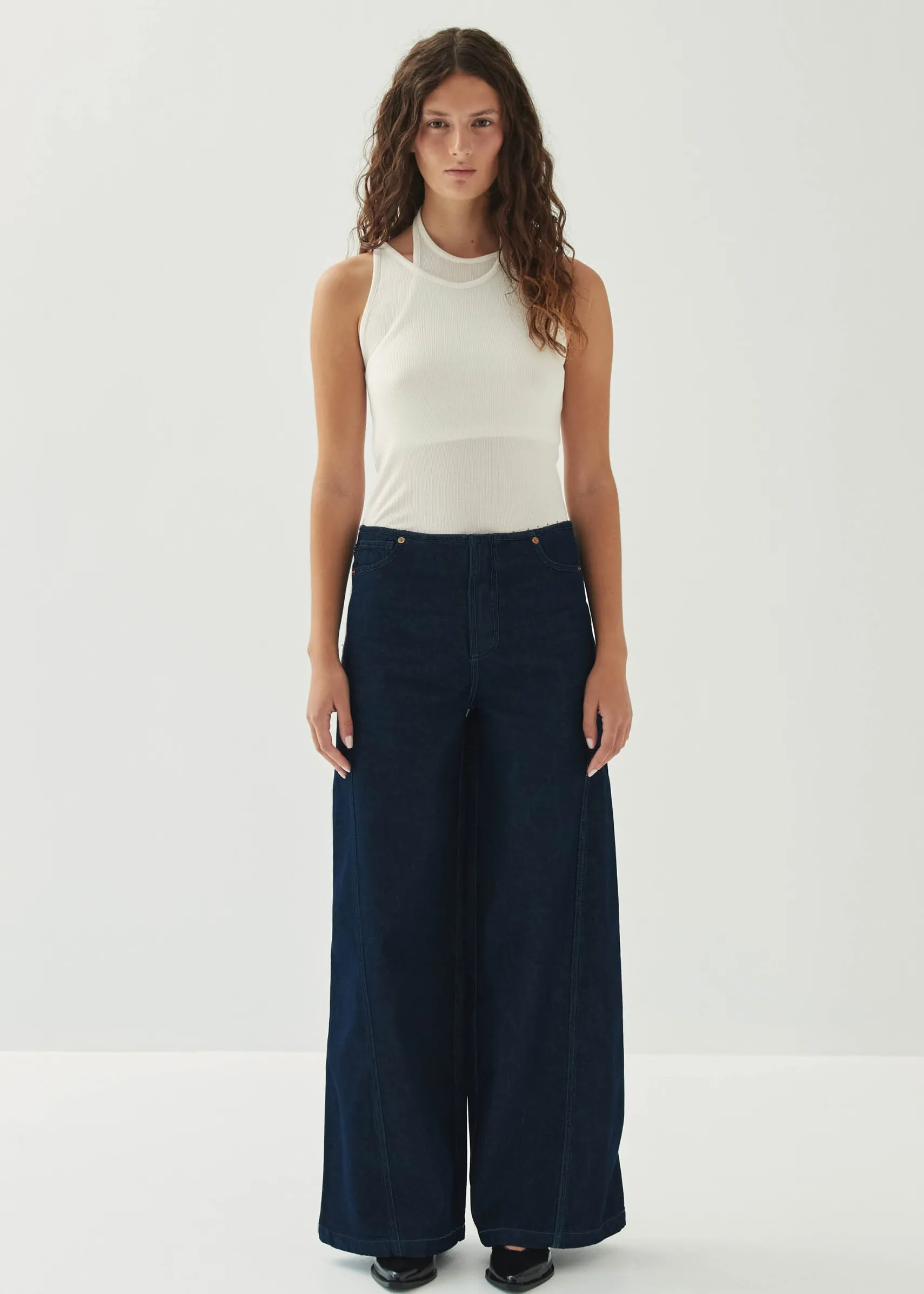 ALOHAS Magda Denim Trousers