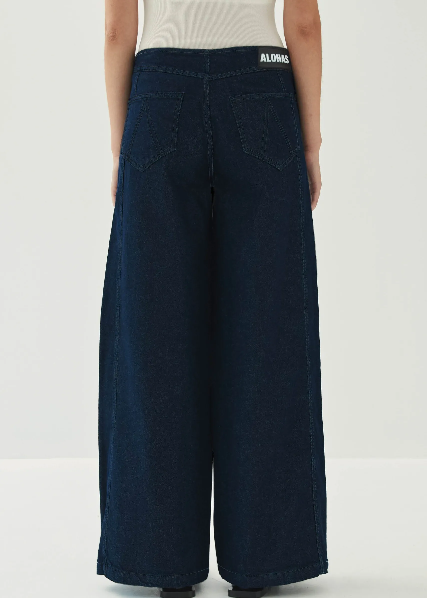 ALOHAS Magda Denim Trousers