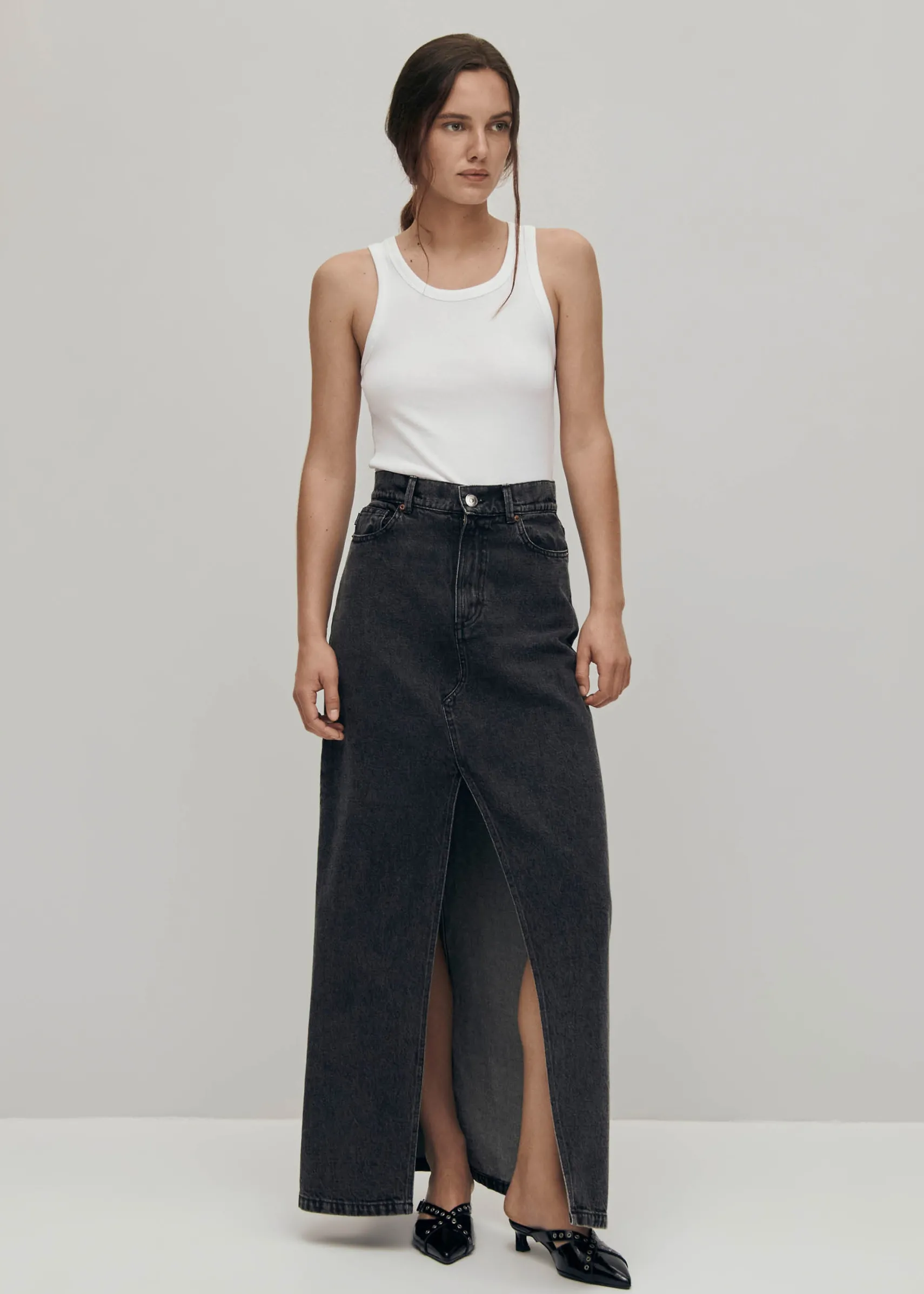 ALOHAS Mariana Denim Skirt