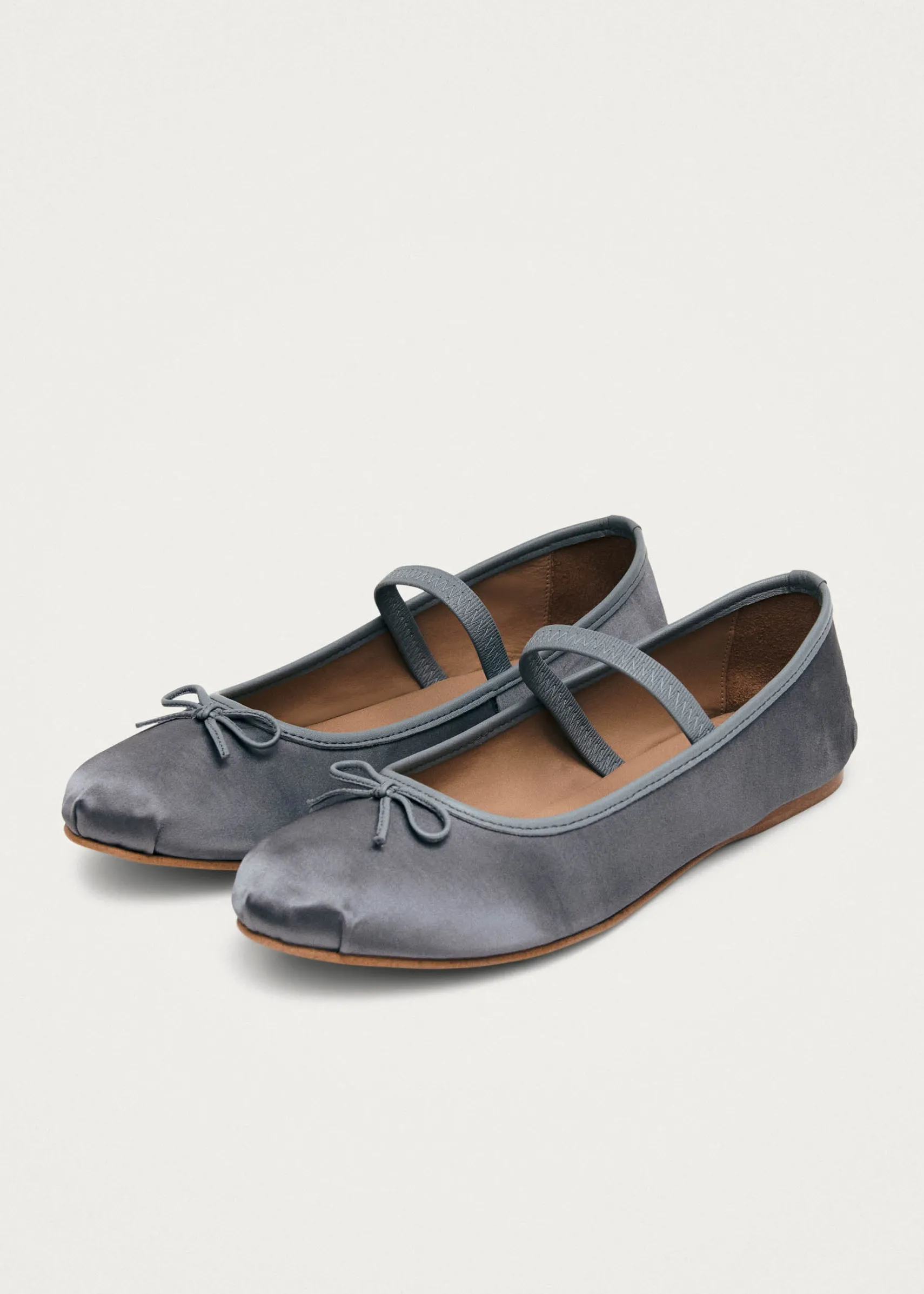 ALOHAS Odette Stone Grey Ballet Flats