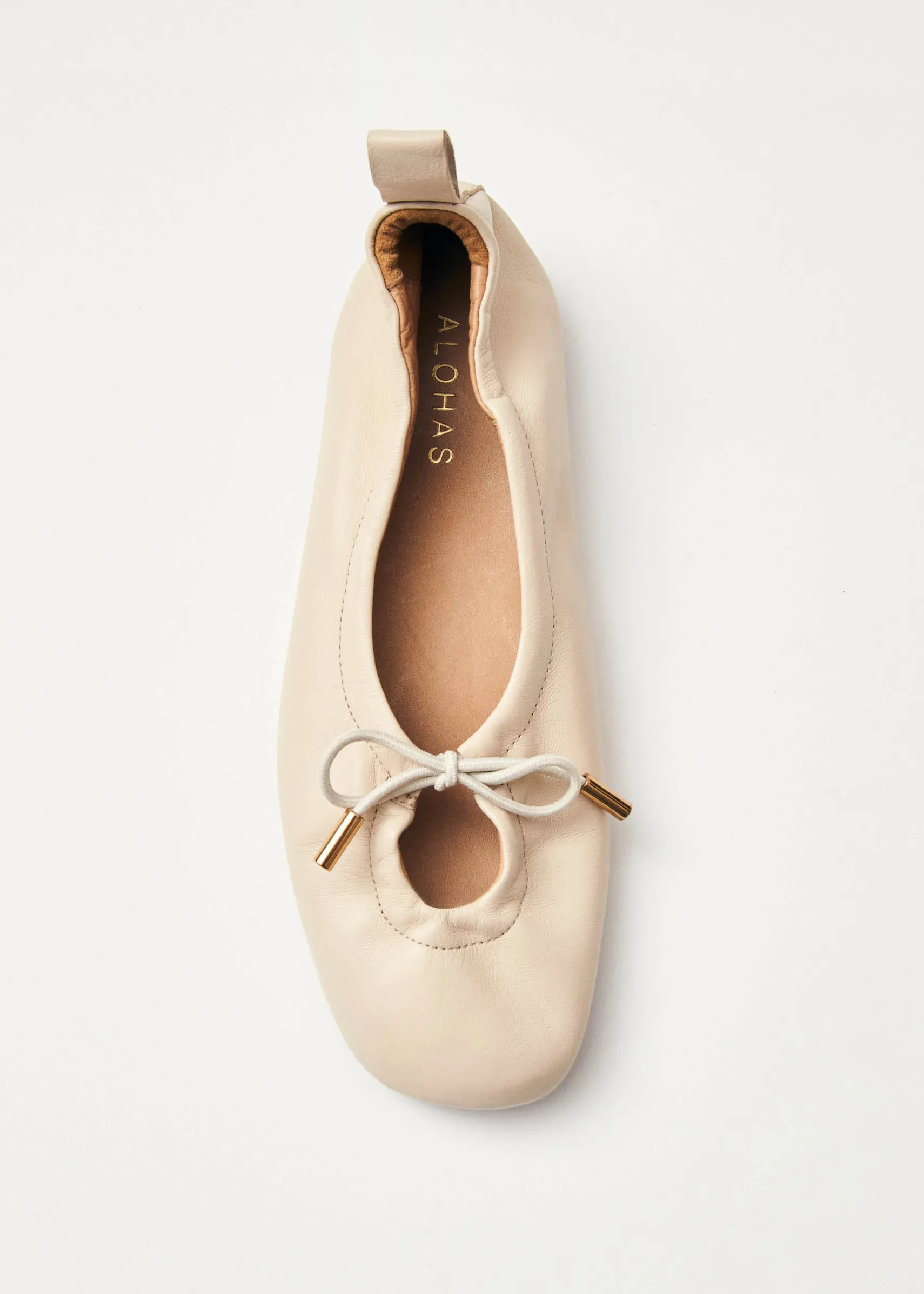 ALOHAS Rosalind Leather Ballet Flats