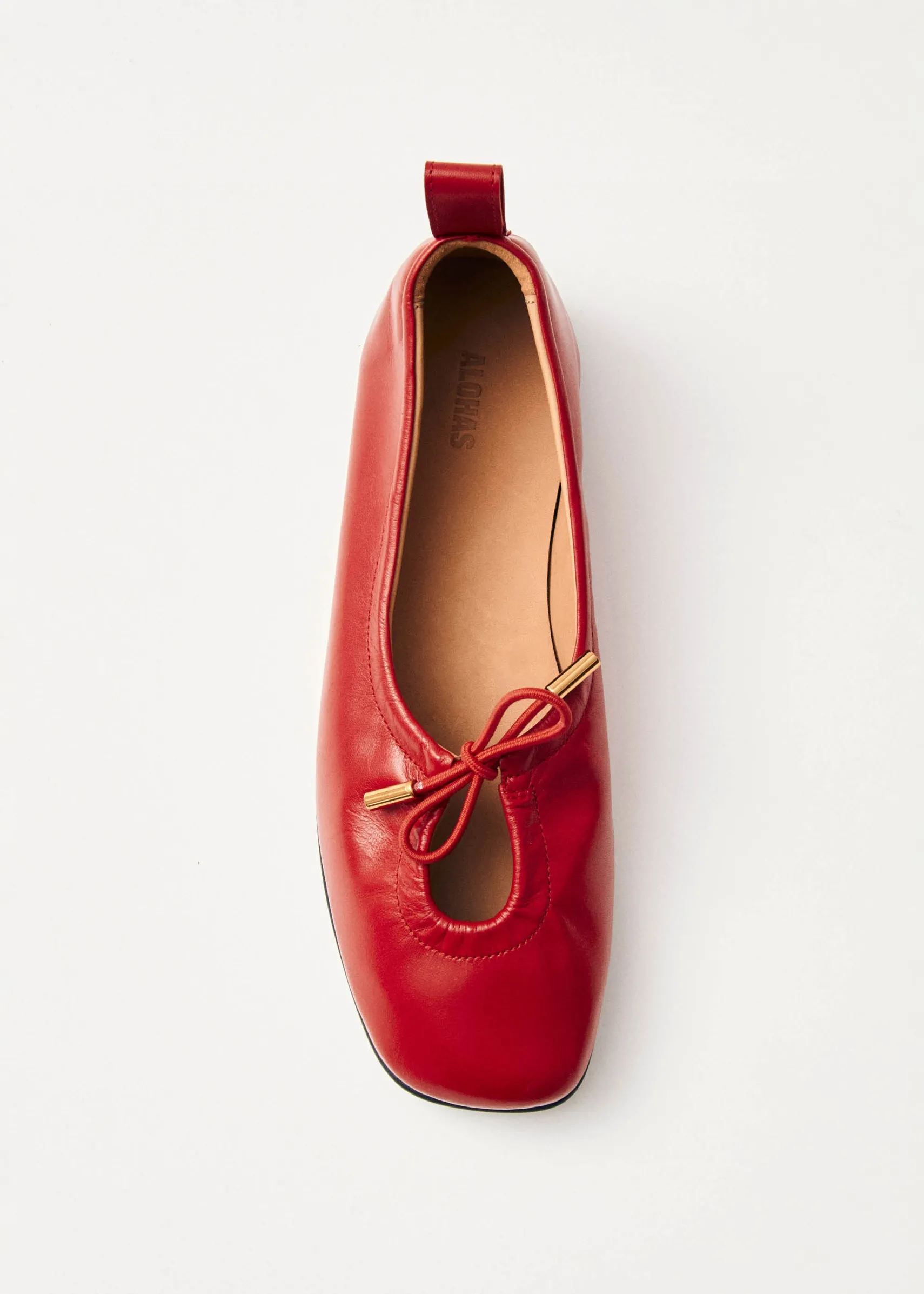 ALOHAS Rosalind Leather Ballet Flats