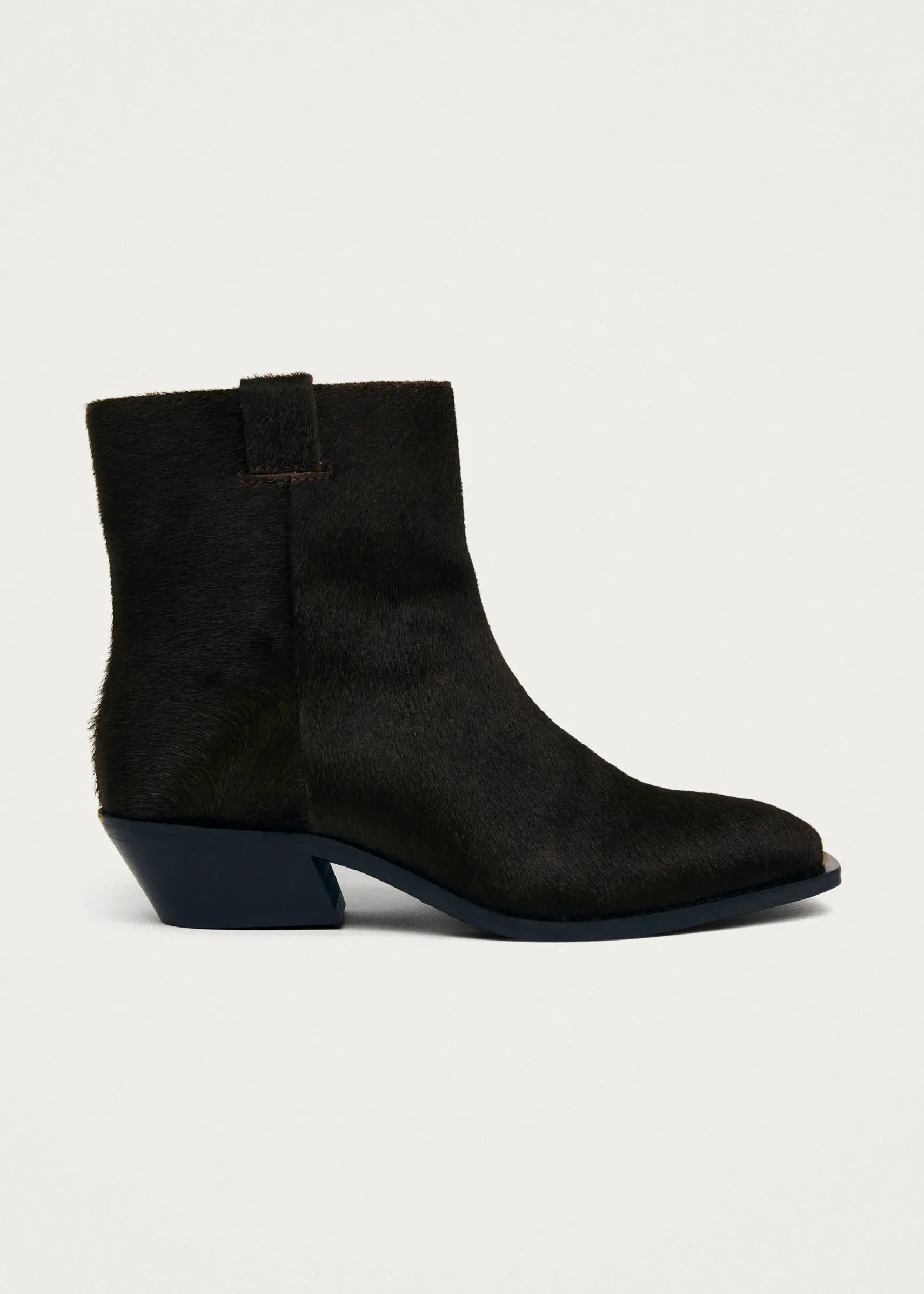 ALOHAS Syd Soft Dark Brown Leather Ankle Boots