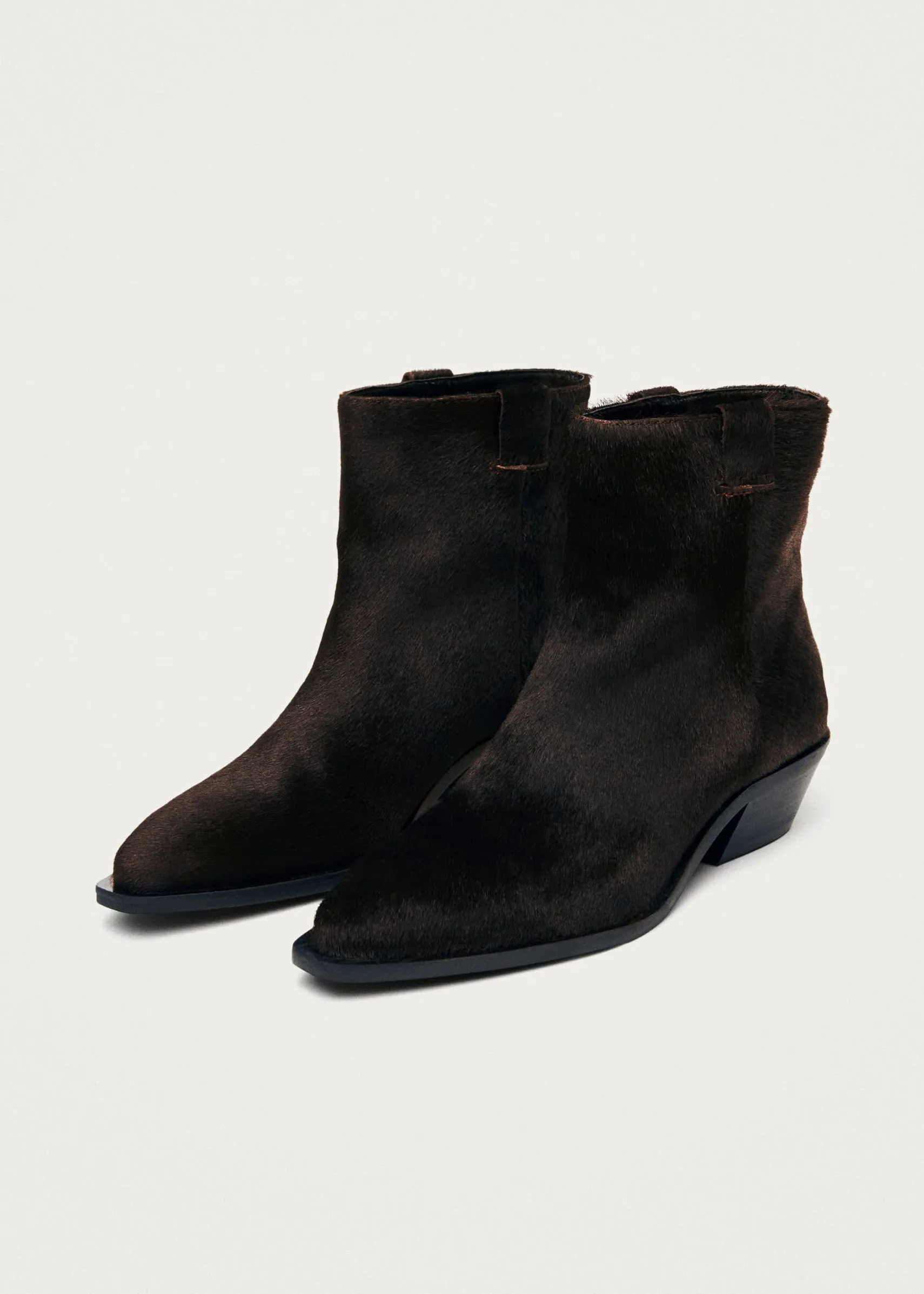 ALOHAS Syd Soft Dark Brown Leather Ankle Boots