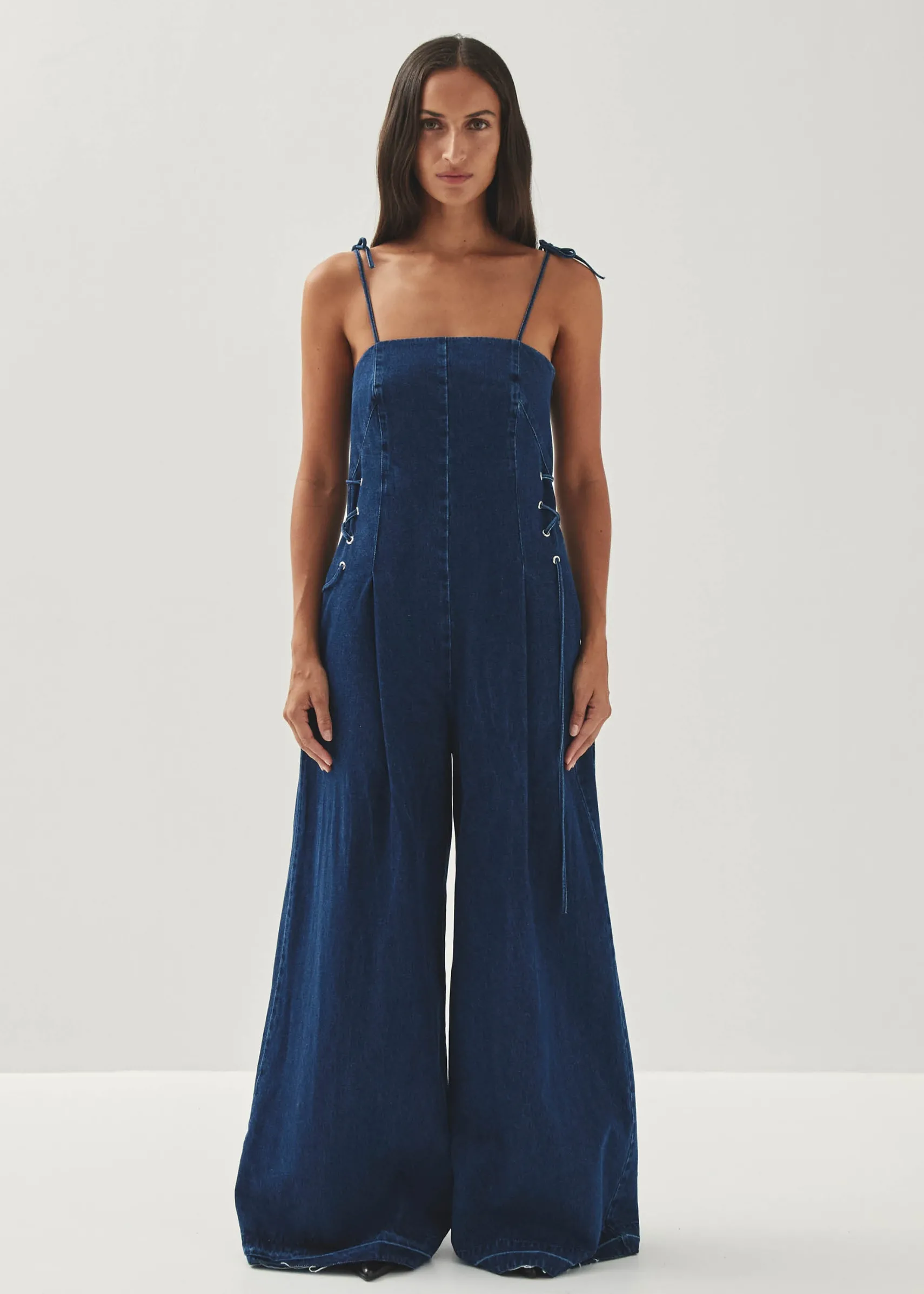 ALOHAS Tania Denim Jumpsuit