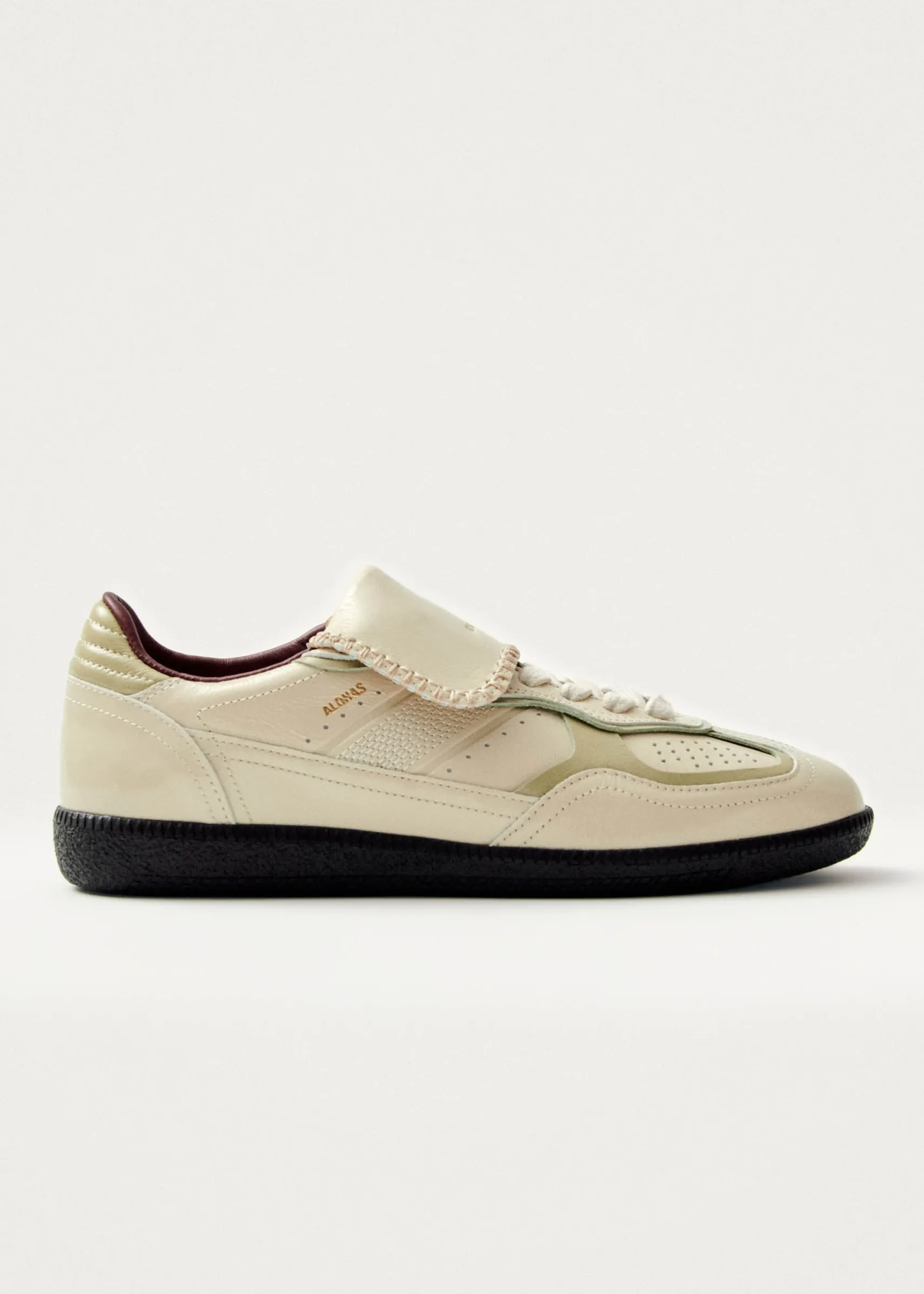 ALOHAS Tb.490 Club Onix Cream Leather Sneakers