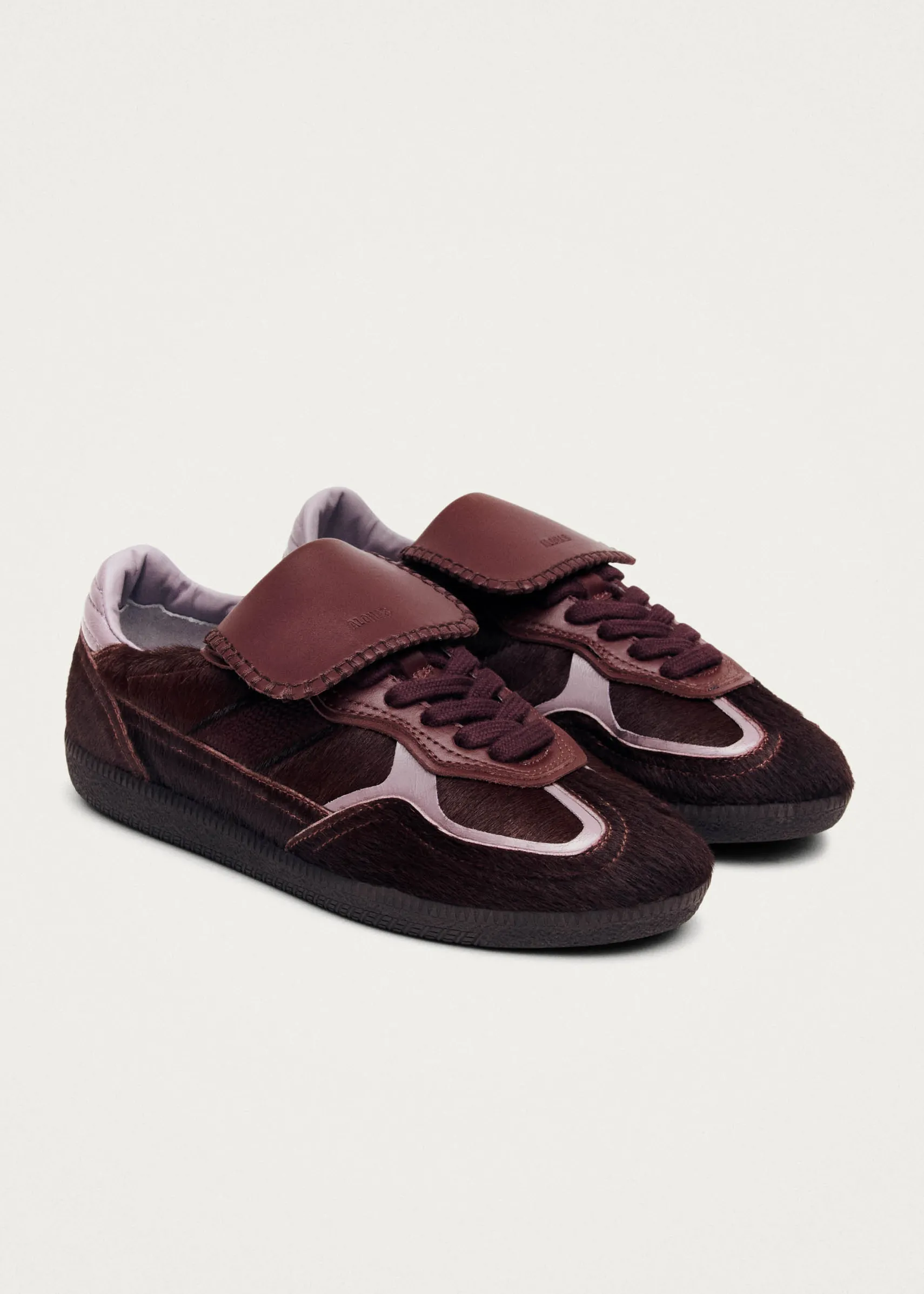 ALOHAS Tb.490 Club Soft Burgundy Leather Sneakers