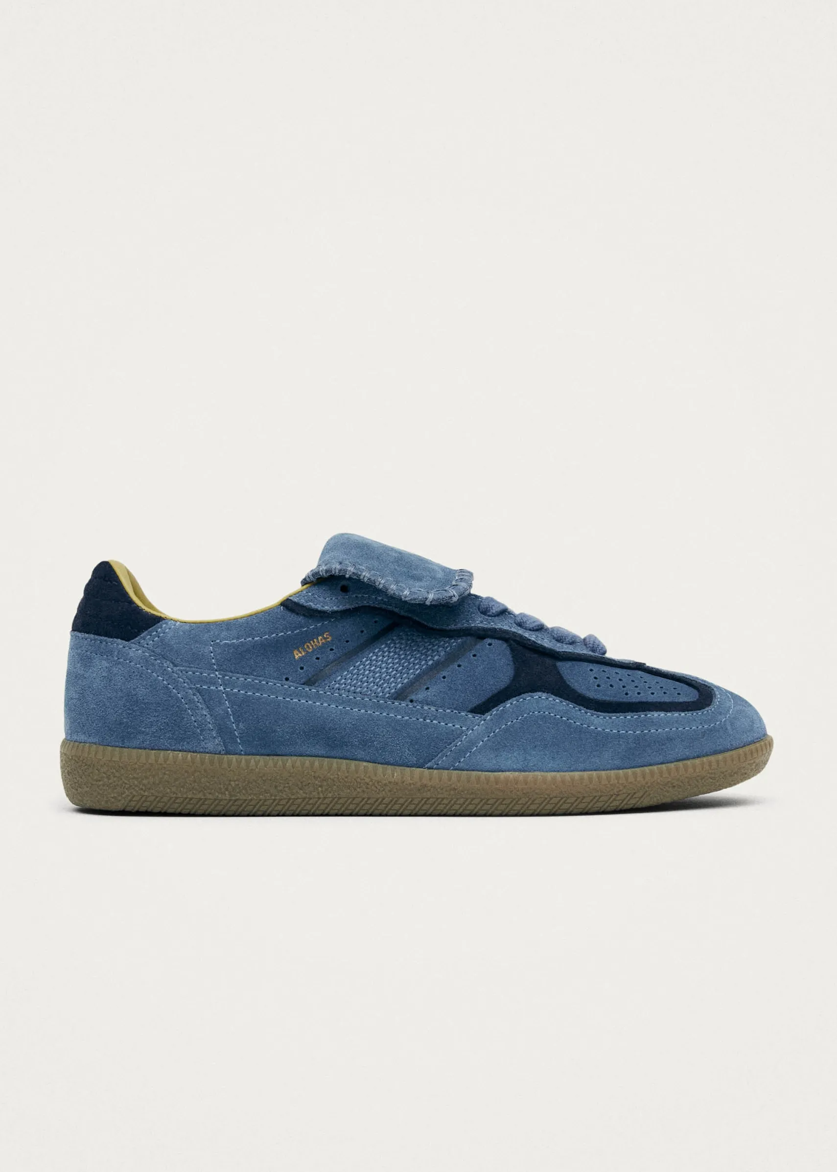 ALOHAS Tb.490 Club Suede Blue Leather Sneakers