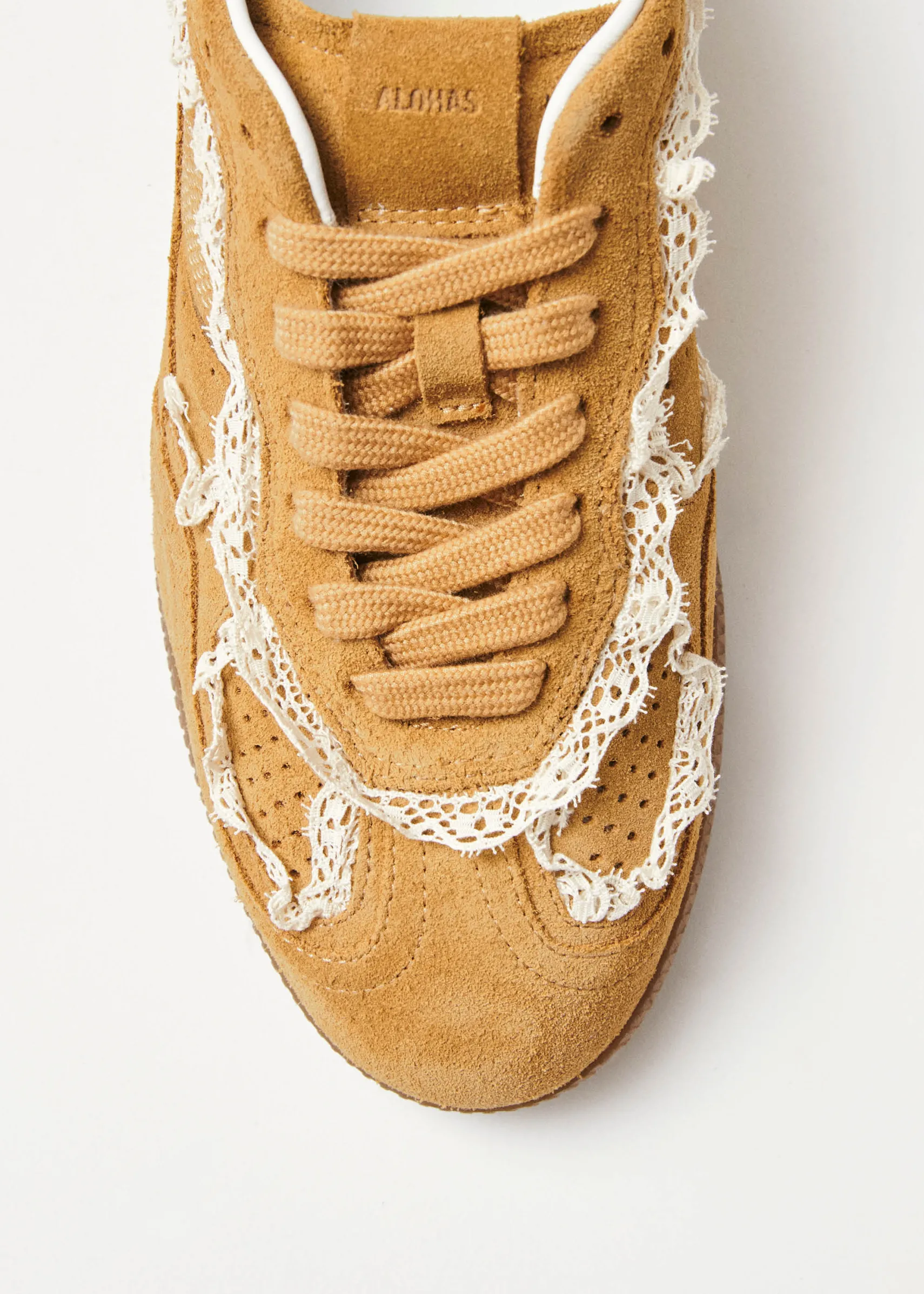 ALOHAS Tb.490 Crochet Honey Leather Sneakers