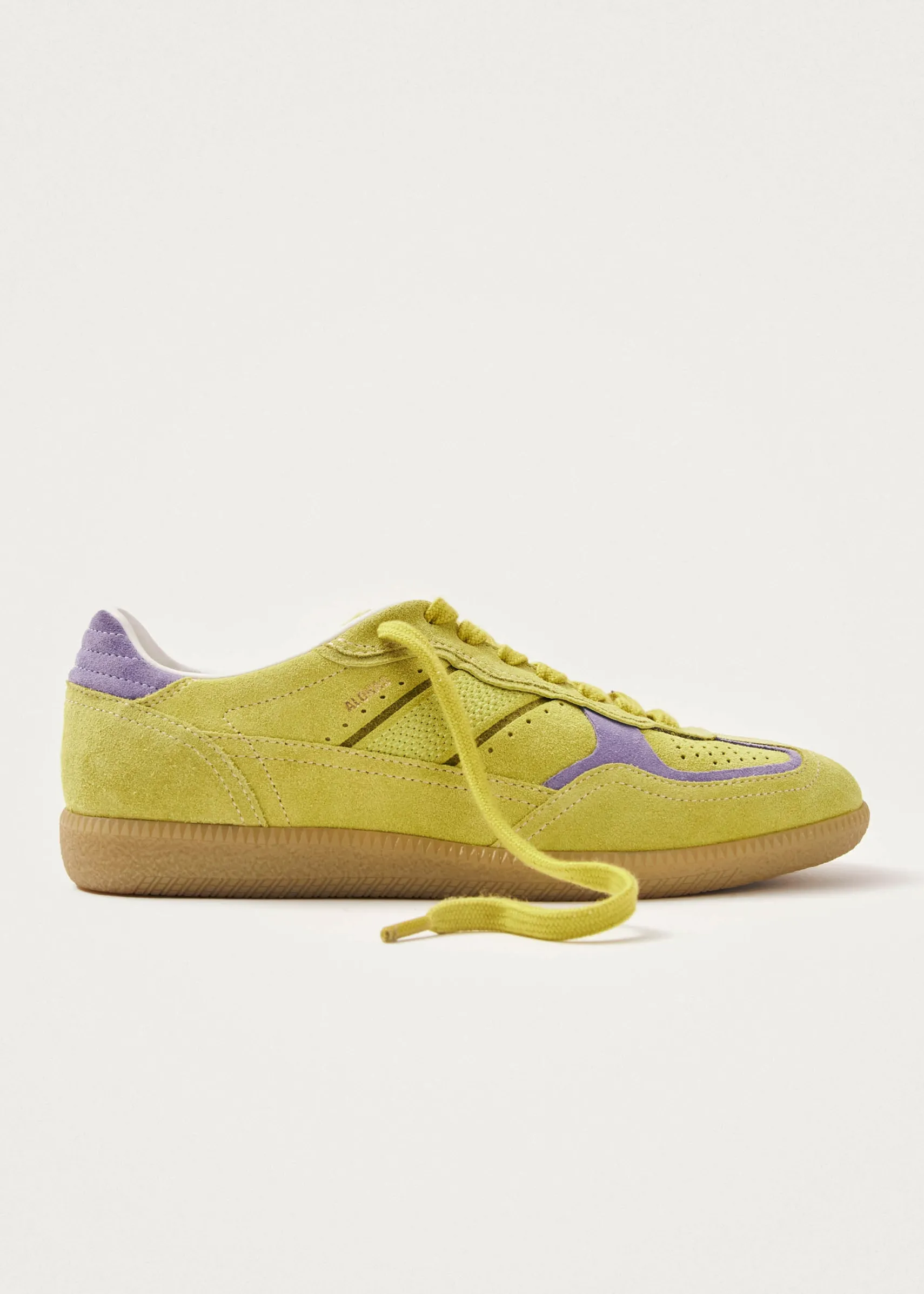 ALOHAS Tb.490 Rife Acid Green Leather Sneakers