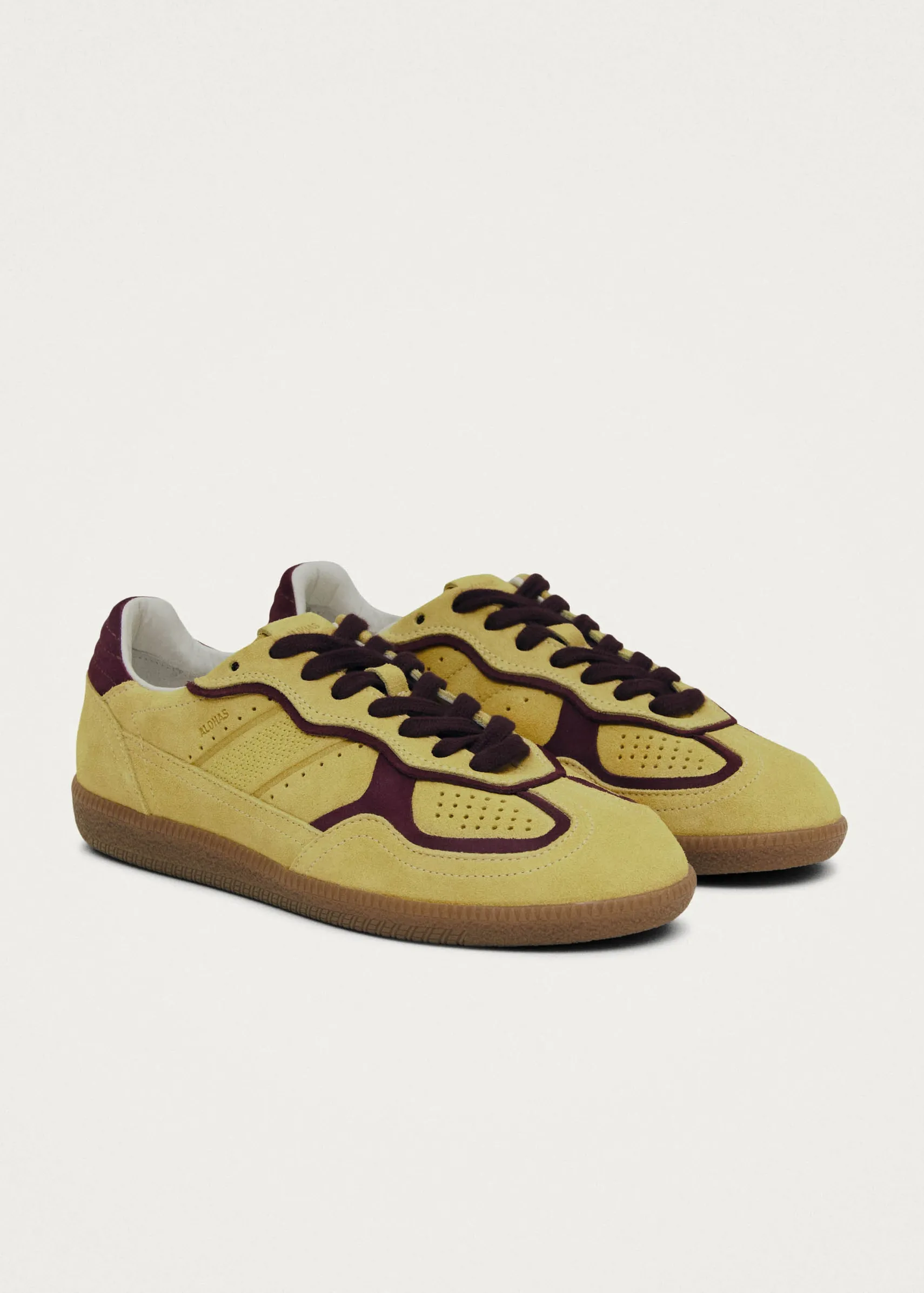 ALOHAS Tb.490 Rife Vanilla Leather Sneakers