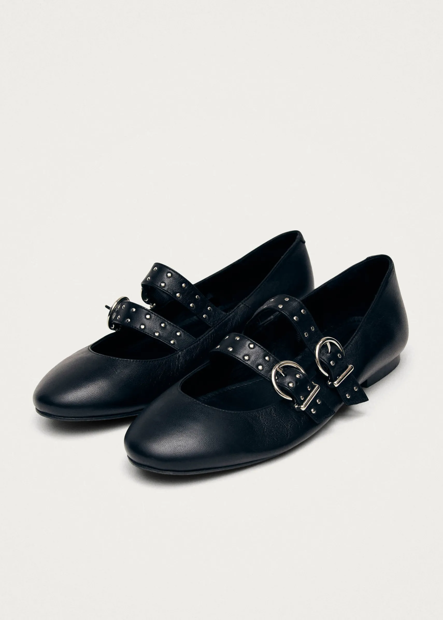 ALOHAS Thekla Leather Ballet Flats