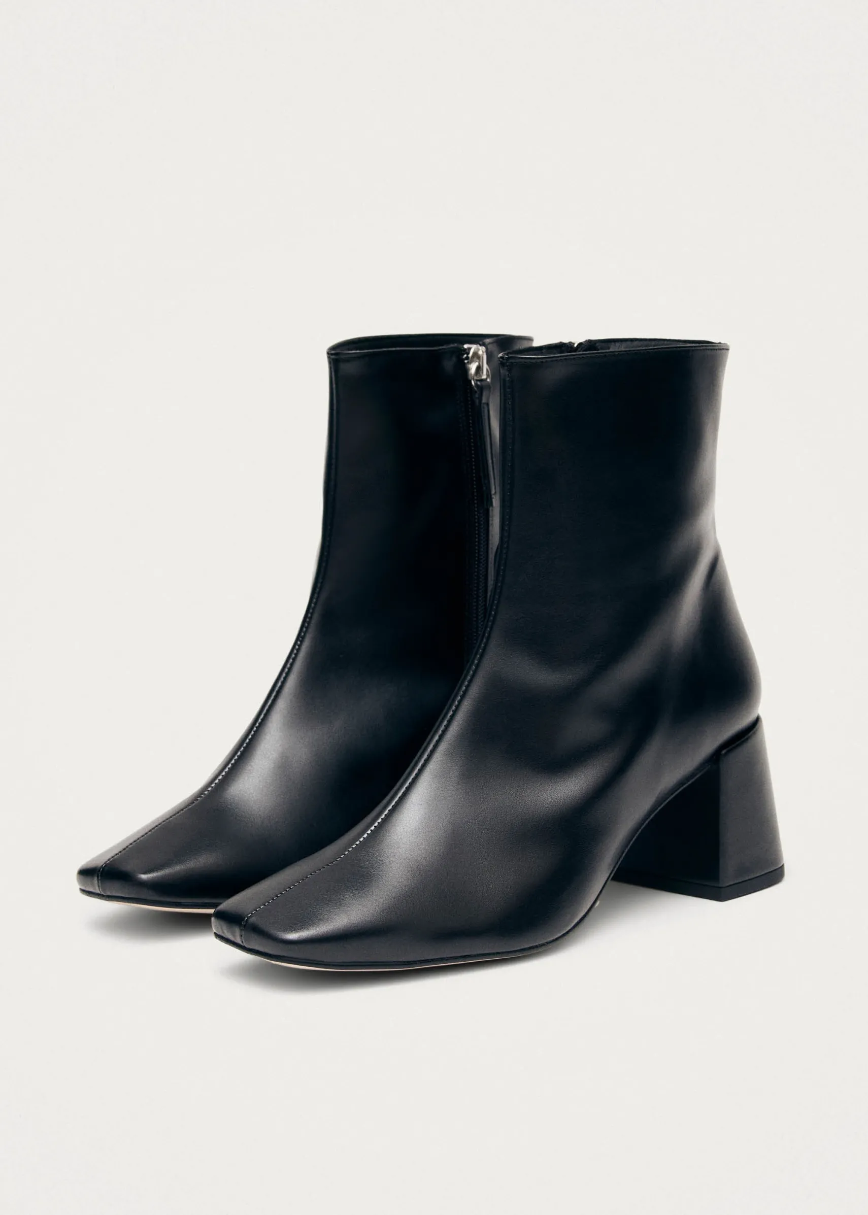 ALOHAS Watercolor Vegan Leather Ankle Boots